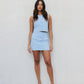 Fenzo Skirt - Cornflower Blue