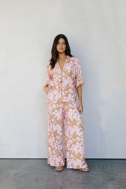 Tripoli Set - Tan Floral