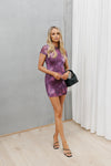 Solana Dress - Plum Haze