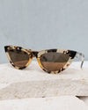 Kiss Kiss Sunglasses - Honey Turtle