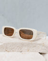 Xray Sunglasses - Beige Shell