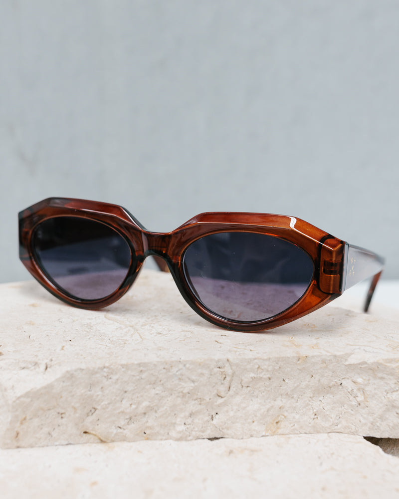 Luxe 1 Sunglasses - Chocolate/Smoke