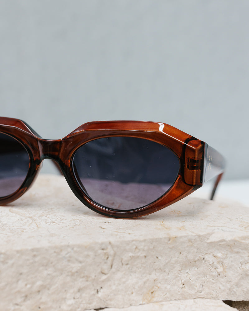 Luxe 1 Sunglasses - Chocolate/Smoke