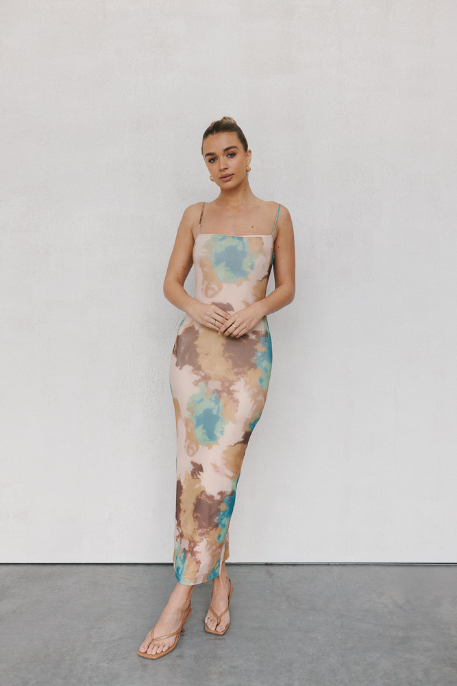 Otto Dress Beige Mist