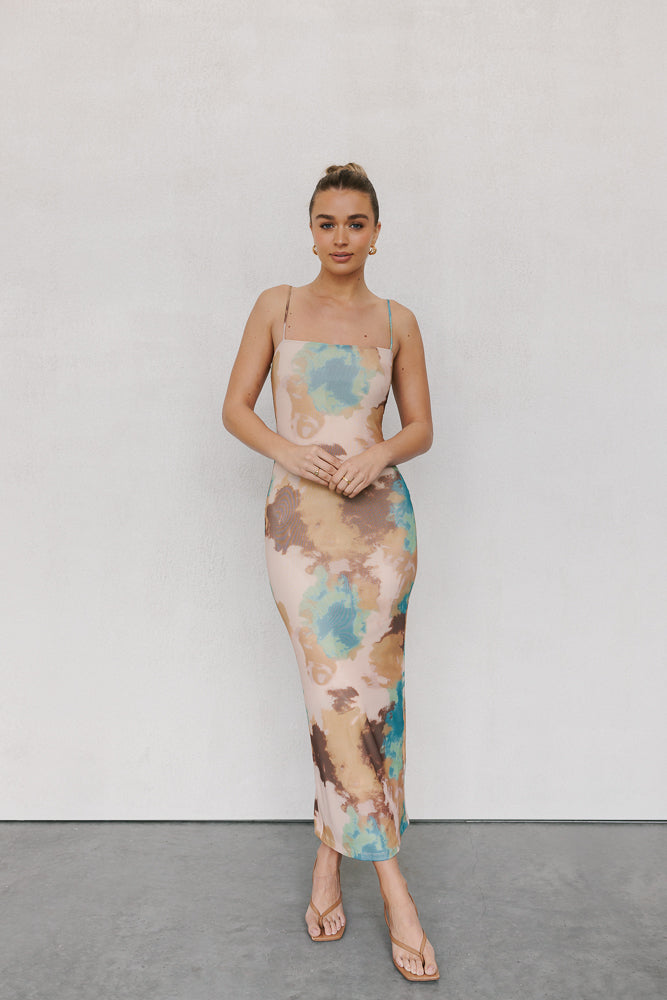 Otto Dress Beige Mist