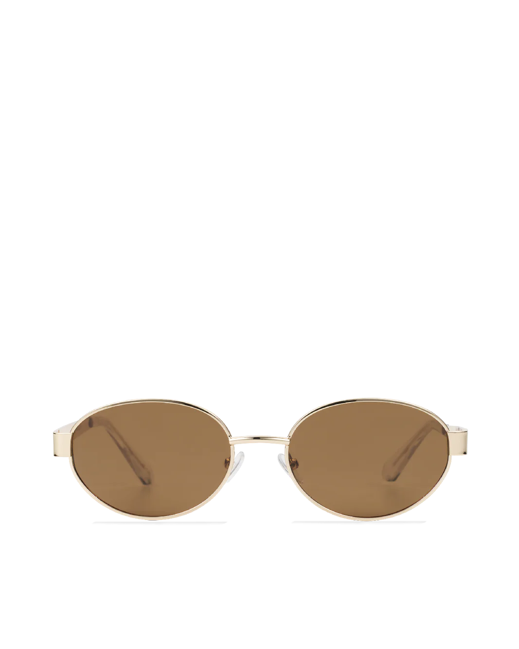 Evangelista Sunglasses Gold Brown