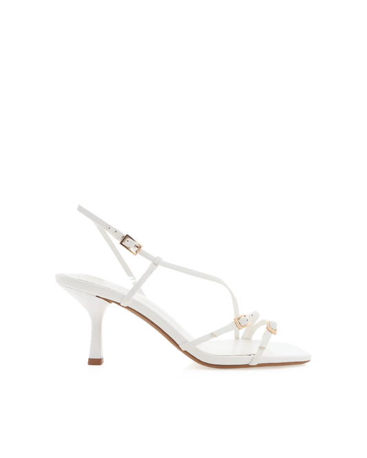 Toshie Stiletto Heels - White