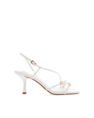 Toshie Stiletto Heels - White