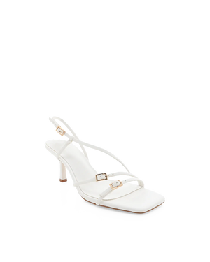 Toshie Stiletto Heels - White