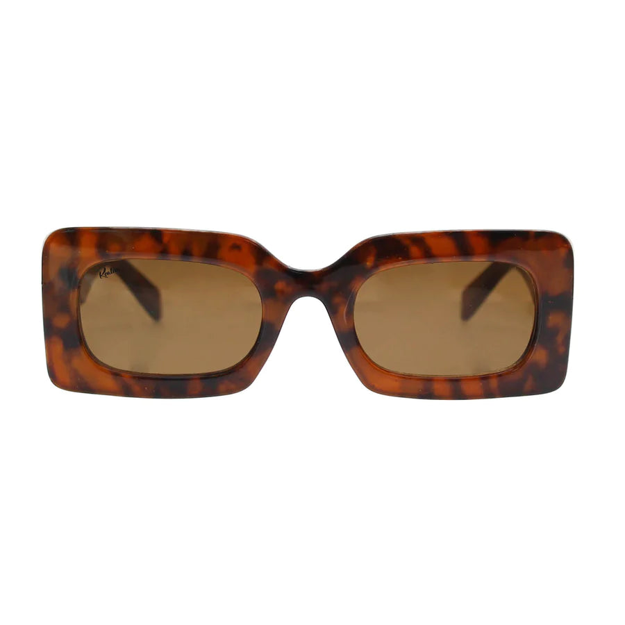 Twiggy Sunglasses - Chocolate Turtle