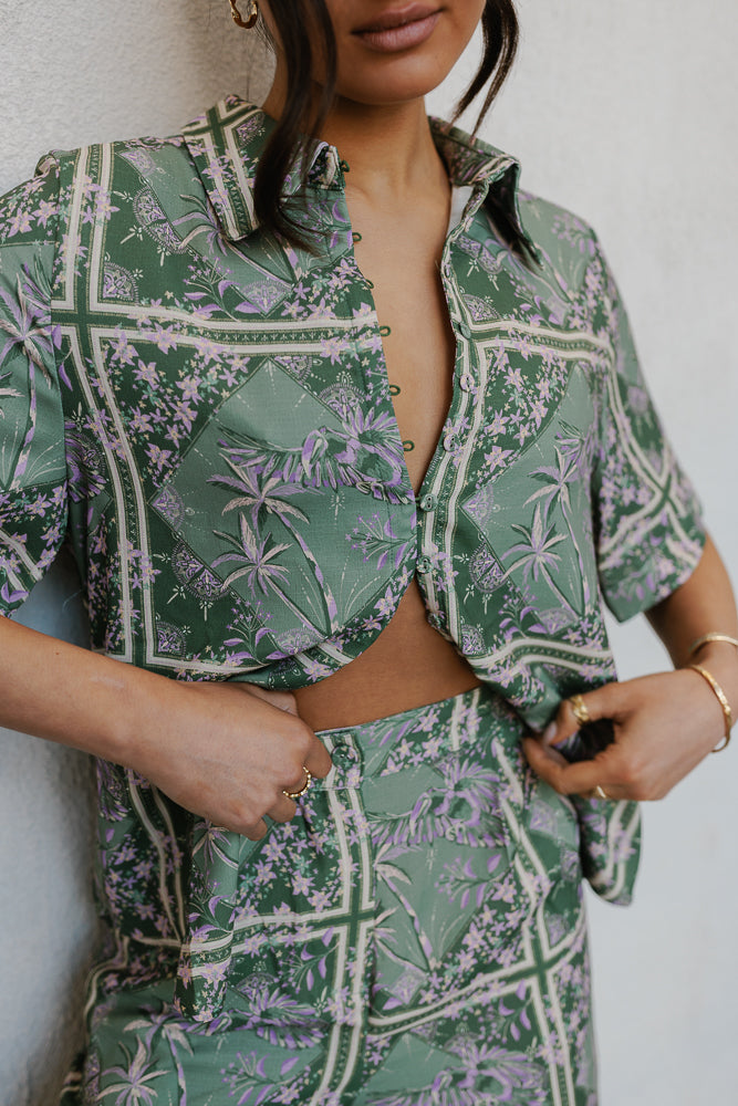 Taman Shirt Toucan Print