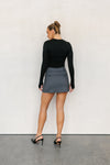 Othello Skort - Charcoal