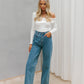 Tarah Knit Top - White