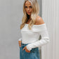 Tarah Knit Top - White