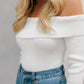 Tarah Knit Top - White