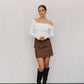 Tarah Knit Top - White