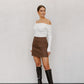 Tarah Knit Top - White