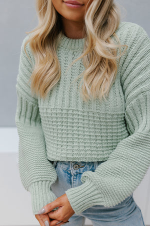 Thistle Jumper - Matcha