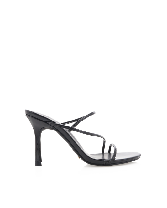Ulrica Stiletto Heels - Black Patent