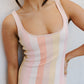 Turin Dress  - Sorbet Stripe