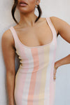 Turin Dress  - Sorbet Stripe