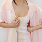 Turin Dress  - Sorbet Stripe
