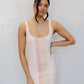 Turin Dress  - Sorbet Stripe