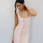 Turin Dress  - Sorbet Stripe