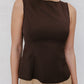Udita Top - Brown
