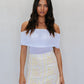 Urissa Skirt - Lemon/Pink Floral