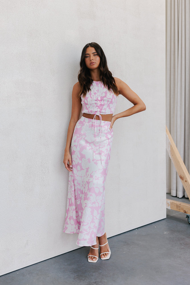 Valentina Set - Pink/White Floral