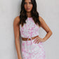 Valentina Set - Pink/White Floral
