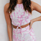 Valentina Set - Pink/White Floral