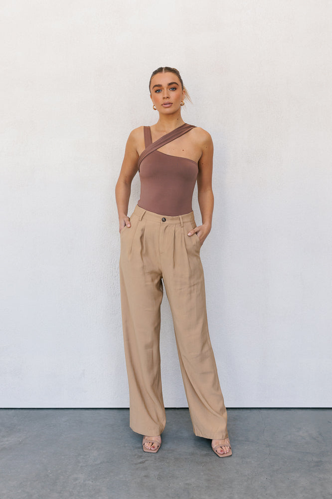 Vice Bodysuit - Mocha