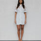 Vicki Dress - White Embroidery
