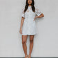 Vicki Dress - White Embroidery