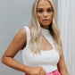Pilka Top - White