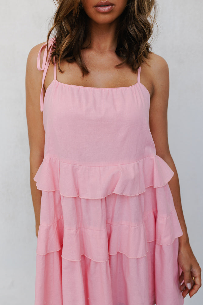 Vikki Dress Candy Pink