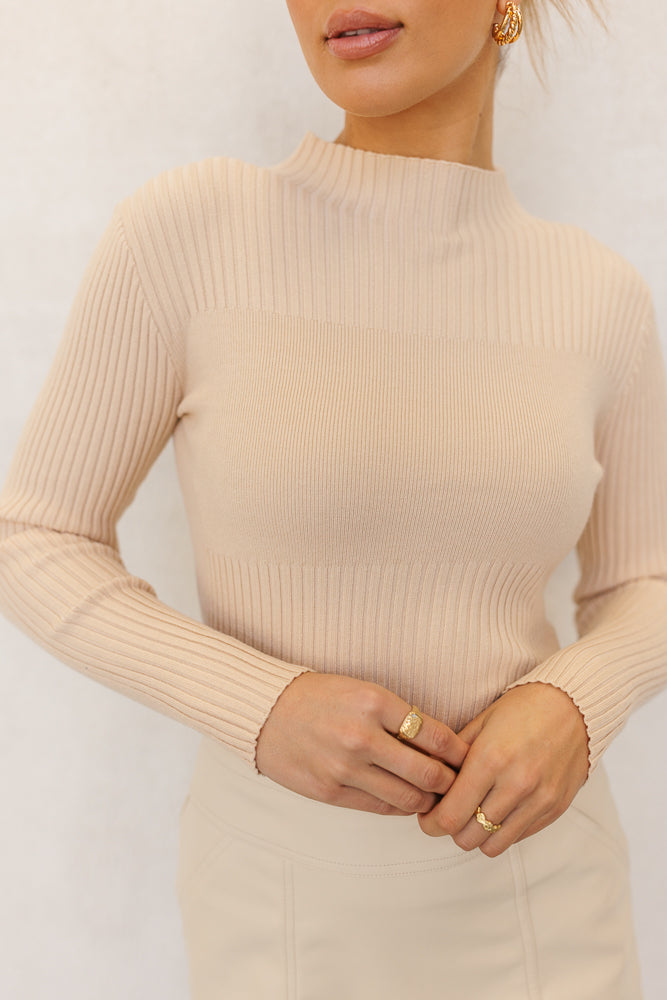 Violetta Top - Beige