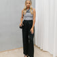 Vivien Pant - Black Linen