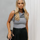 Vivien Pant - Black Linen
