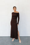 Vivi Dress - Deep Brown