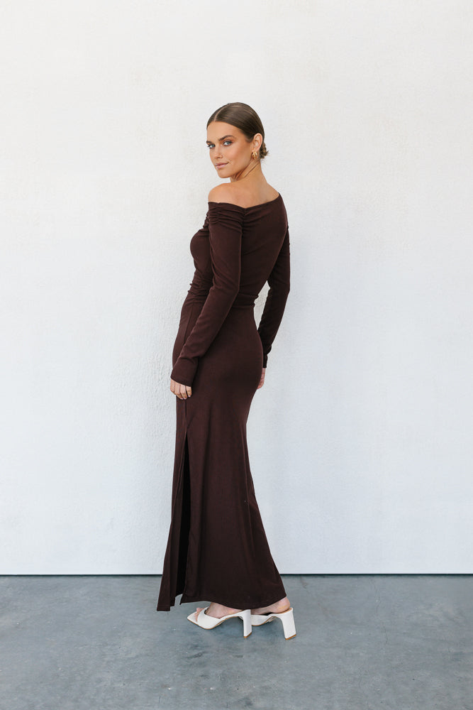 Vivi Dress - Deep Brown