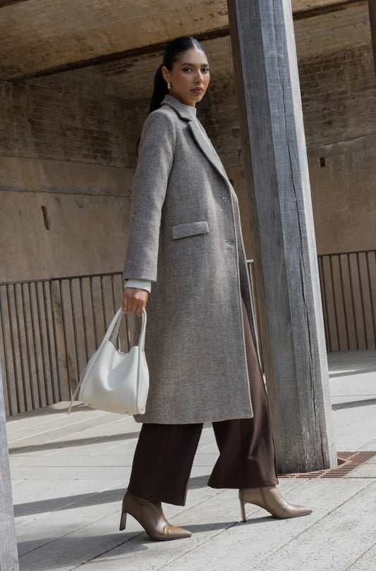 Naomi Handle Bag - Ivory