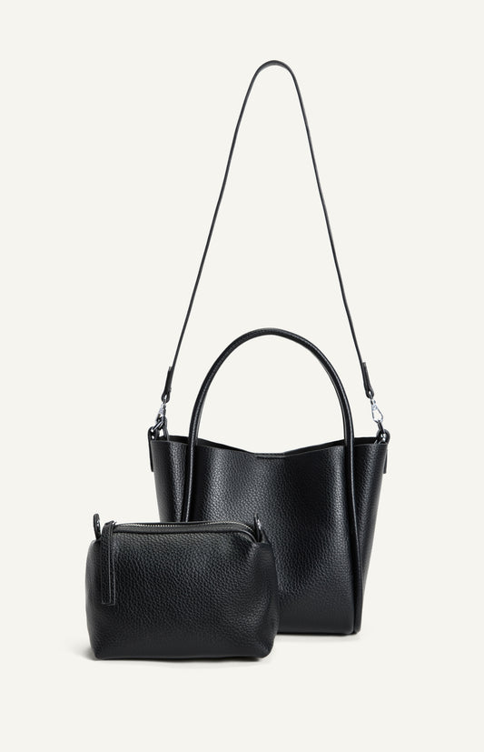 Naomi Handle Bag - Black
