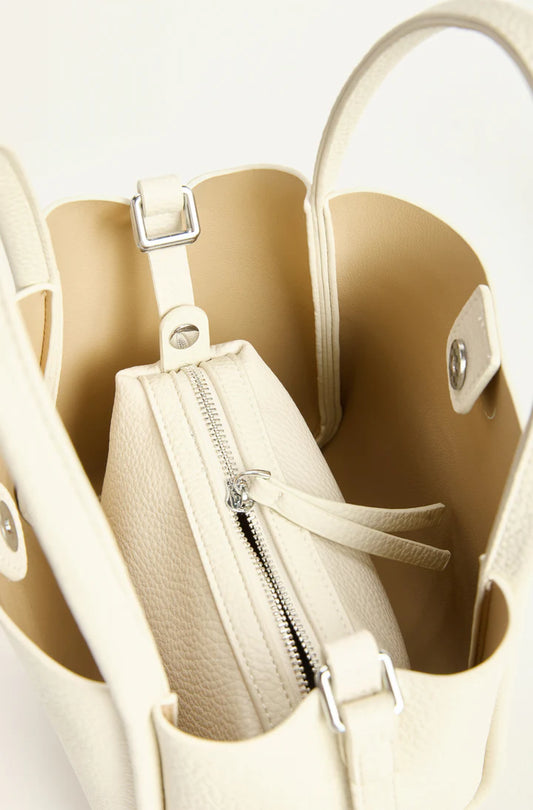 Naomi Handle Bag - Ivory