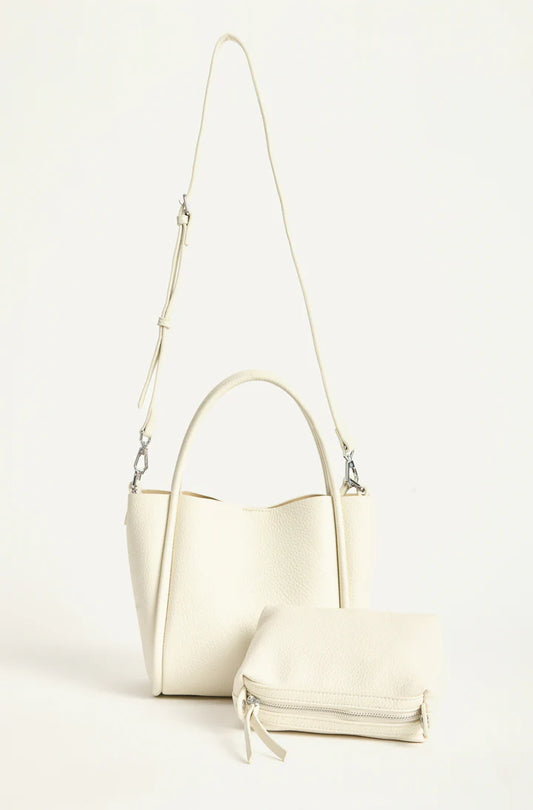 Naomi Handle Bag - Ivory
