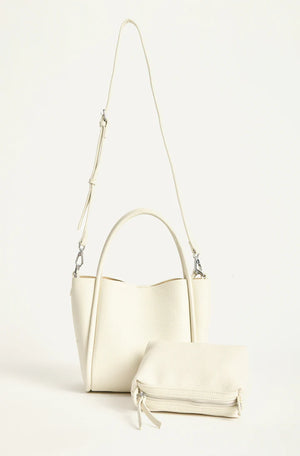 Naomi Handle Bag - Ivory