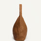 Andrea Hobo Bag - Caramel Faux Leather