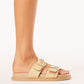 Wilmer Slides - Natural Raffia